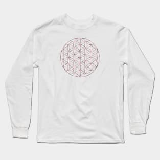 The Flower of Life Long Sleeve T-Shirt